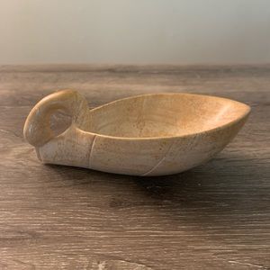 Soap Dish - Sandstone Swan Dish